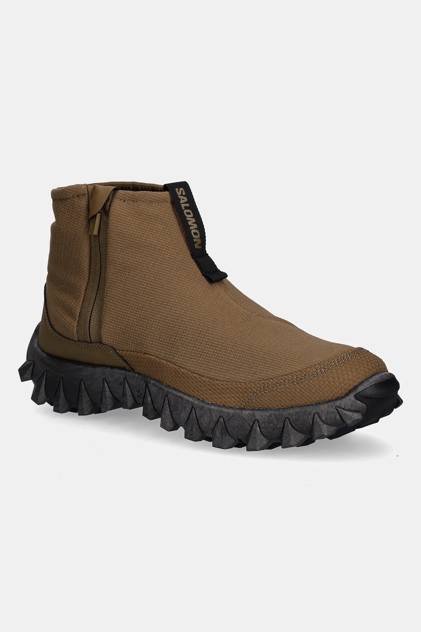 Salomon pantofi Snowclog Mid culoarea verde, izolare ușoară, L47868100