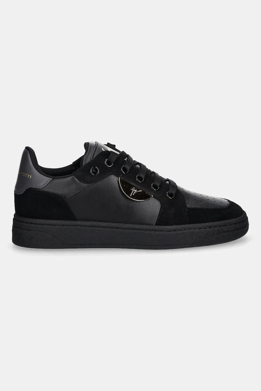 Кожаные кроссовки Giuseppe Zanotti GZ/94 цвет чёрный RU50044.001 Кожаные кроссовки Giuseppe Zanotti GZ/94 цвет чёрный RU50044.001