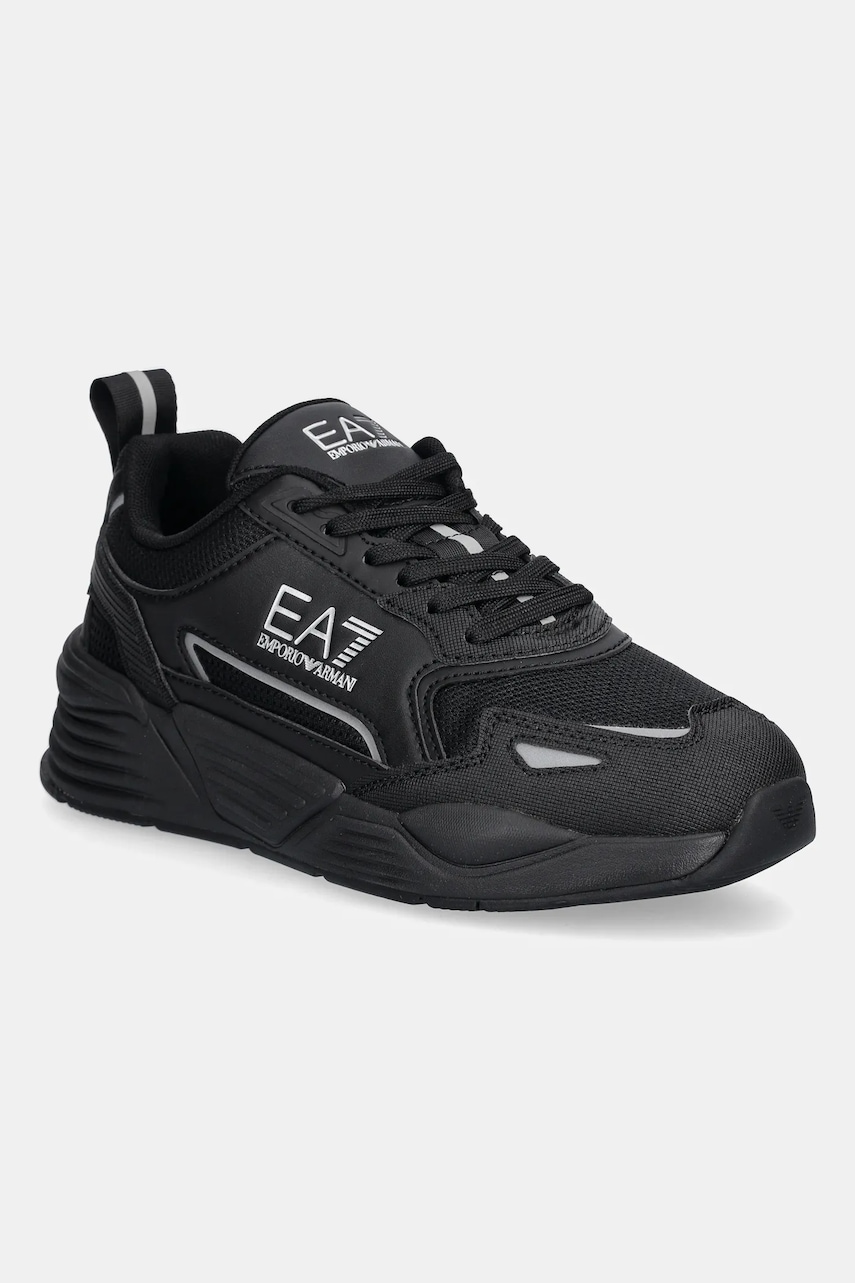 Levně Tenisky EA7 Emporio Armani pánské, černá barva, AF18447.7X000308.MC026