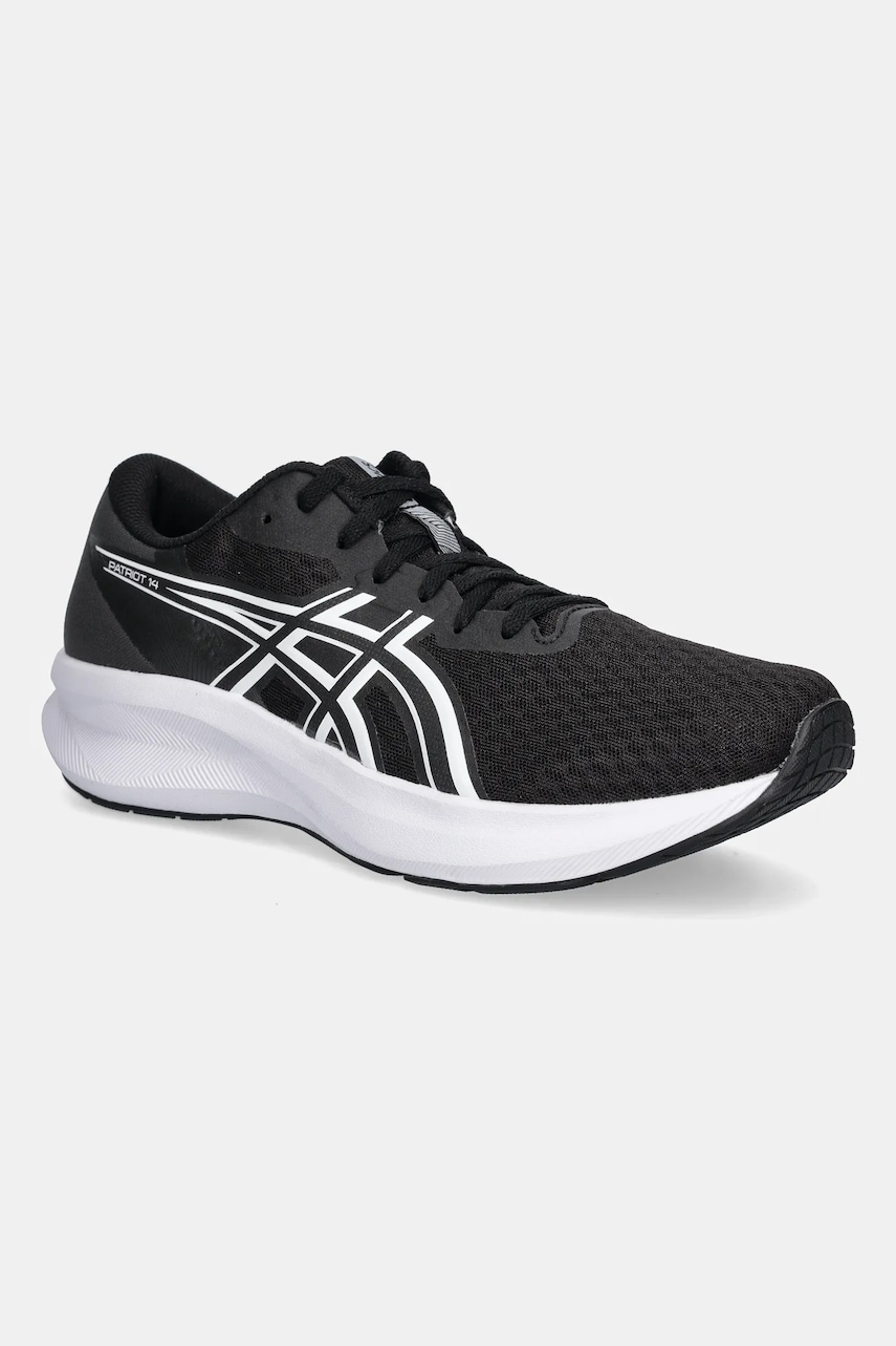 Asics pantofi de alergat PATRIOT 14 culoarea negru, 1011C050.002
