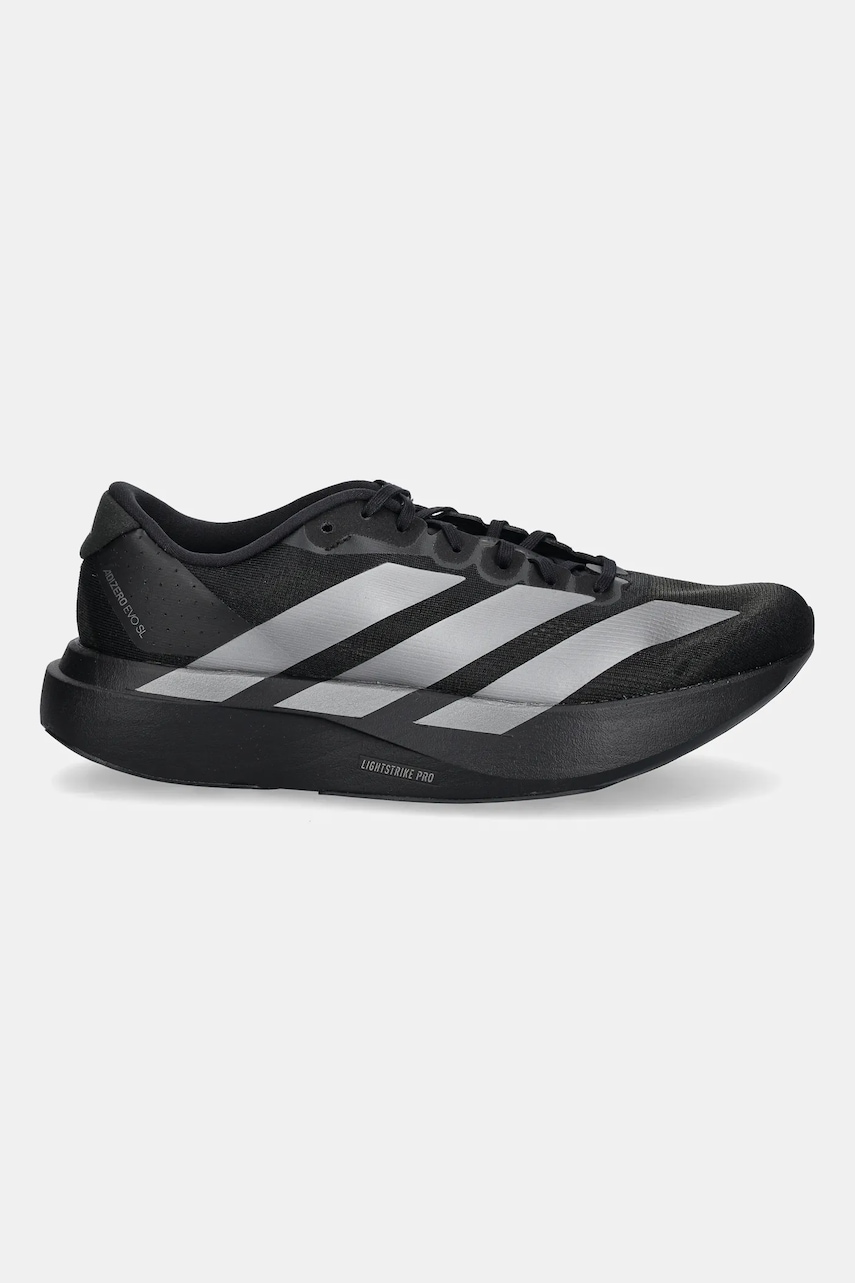 Обувь для бега adidas Performance adizero Evo SL цвет чёрный JR4888 Обувь для бега adidas Performance adizero Evo SL цвет чёрный JR4888