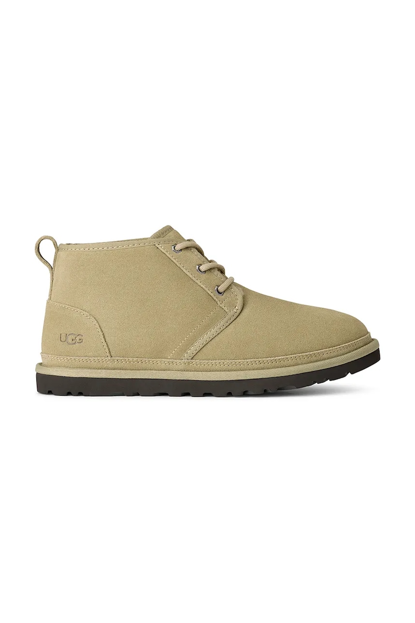 UGG pantofi înalți Neumel culoarea verde, 3236.MSMG