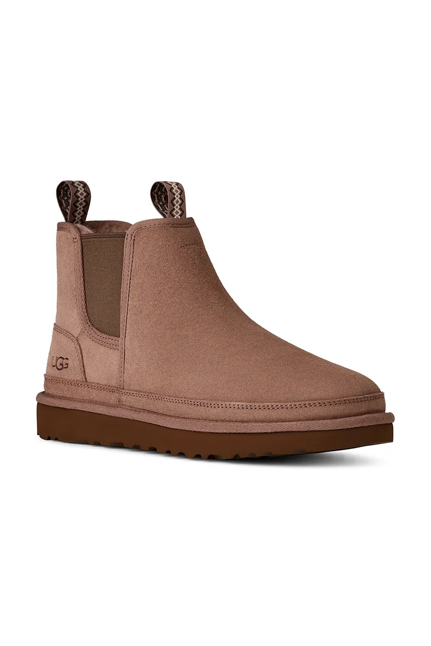Высокие ботинки UGG Neumel Chelsea цвет коричневый 1121644.RYK