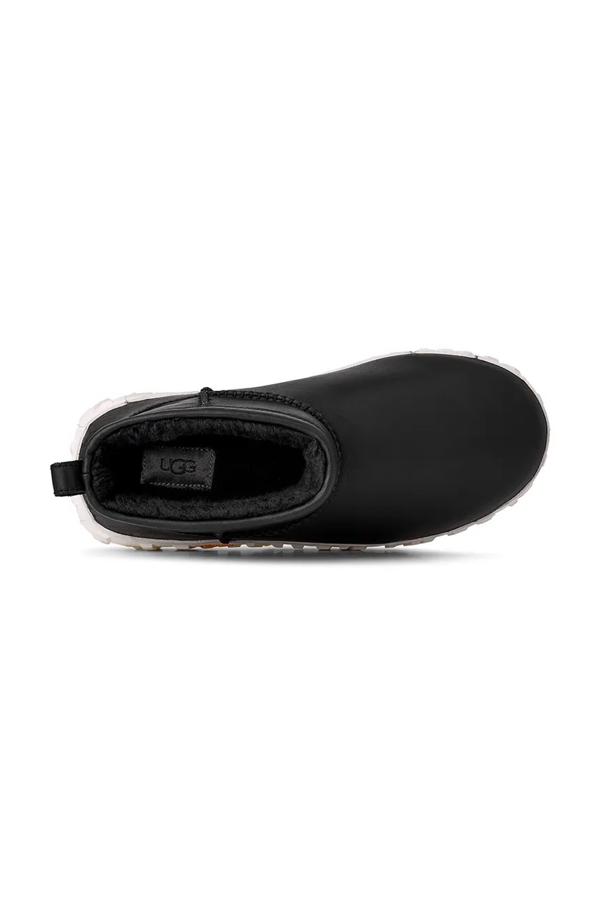 Μπότες χιονιού σουέτ UGG Cl Ultra Mini Wrap Tech Noir χρώμα: μαύρο, 1171215.BKJ φωτογραφία
