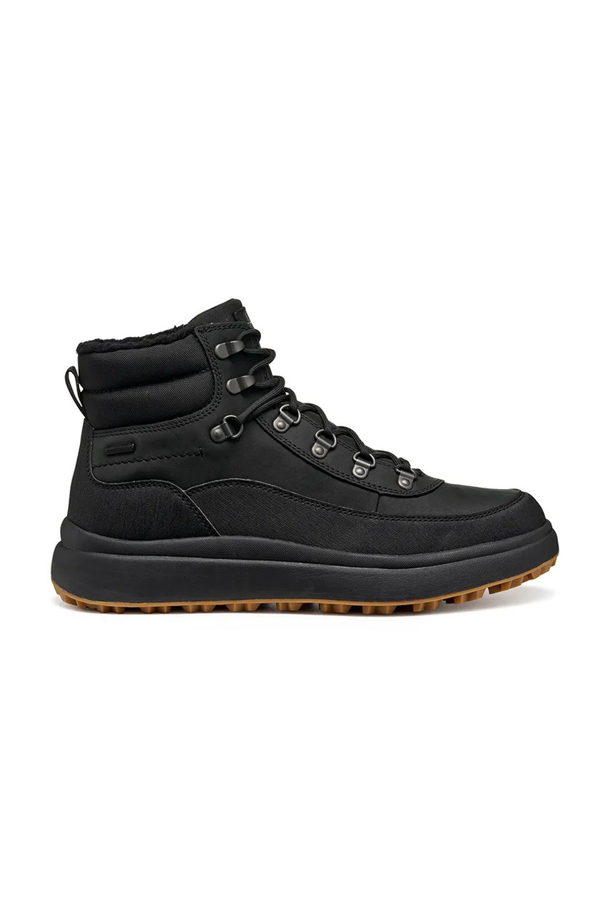 Geox pantofi înalți U GRANITO + GRIP B A culoarea negru, U46FZD 04554 C9999