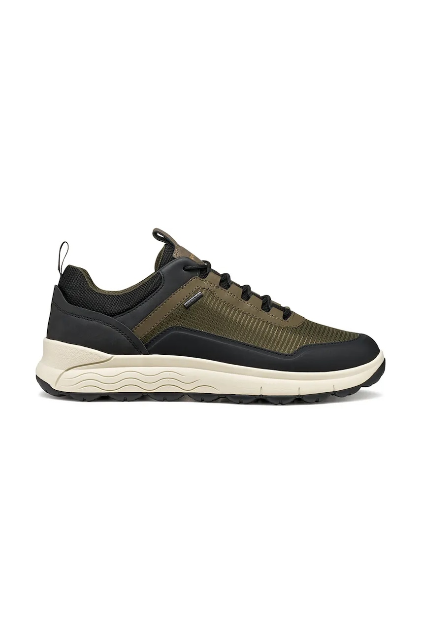 Levně Tenisky Geox U SPHERICA 4X4 B ABX pánské, zelená barva, U56FDA 0119J C3009