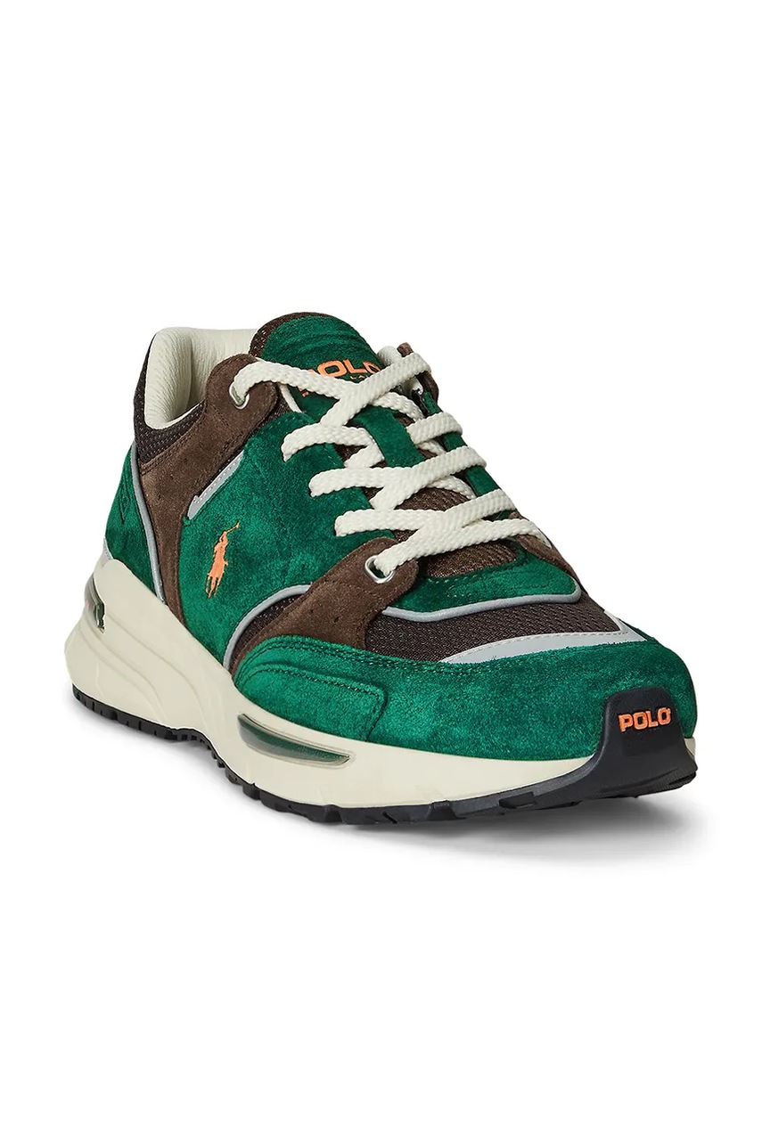 Кроссовки Polo Ralph Lauren Trackstr 250 цвет зелёный 809973979001
