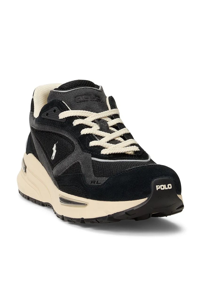 Кроссовки Polo Ralph Lauren Trackstr 275 цвет чёрный 809974014001 Кроссовки Polo Ralph Lauren Trackstr 275 цвет чёрный 809974014001