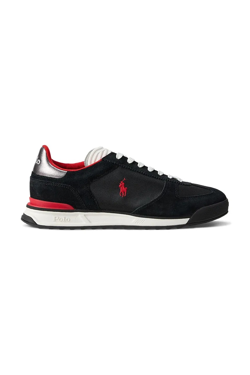 Levně Tenisky Polo Ralph Lauren Varick Pp pánské, černá barva, 809974040004