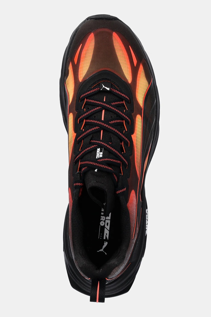 Αθλητικά παπούτσια Puma Fade Nitro V2 Running Fade χρώμα: πορτοκαλί, 404467 φωτογραφία