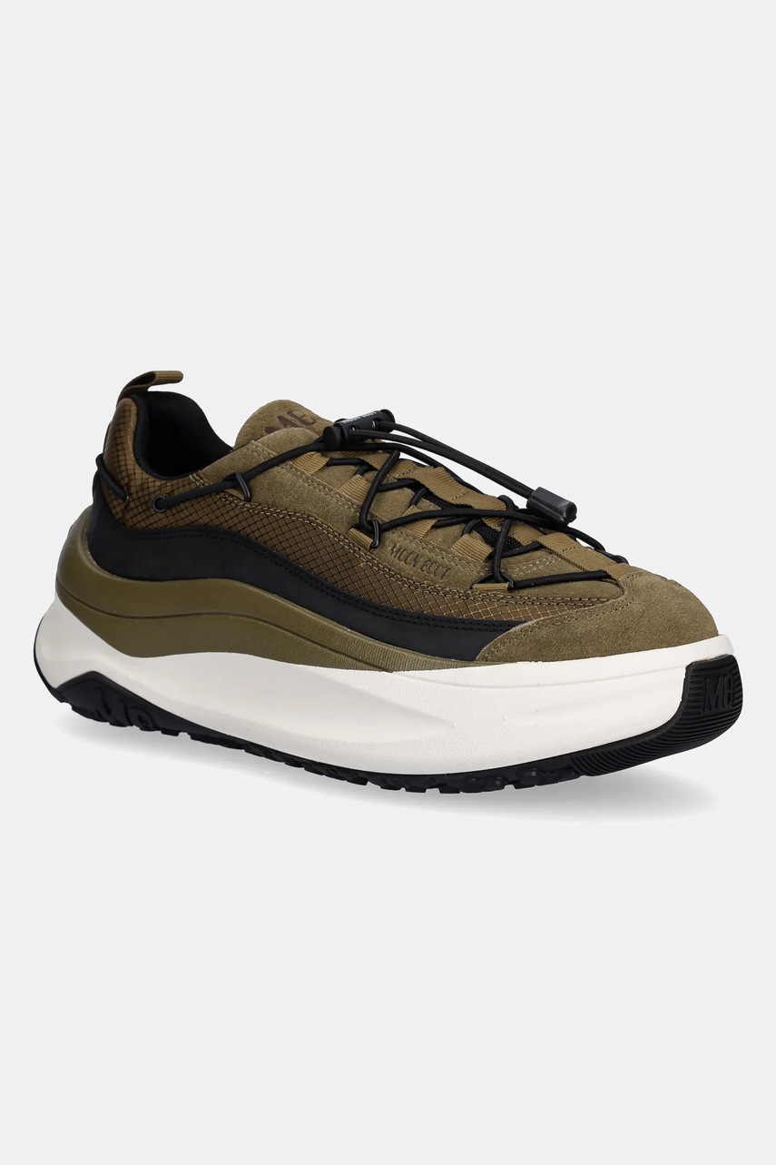 Levně Sněhule Moon Boot MB MOON247 XLACE zelená barva, 80D2490100 M006