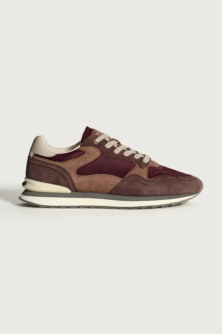 Hoff sneakers CITY BOSTON culoarea bordo, 22502604