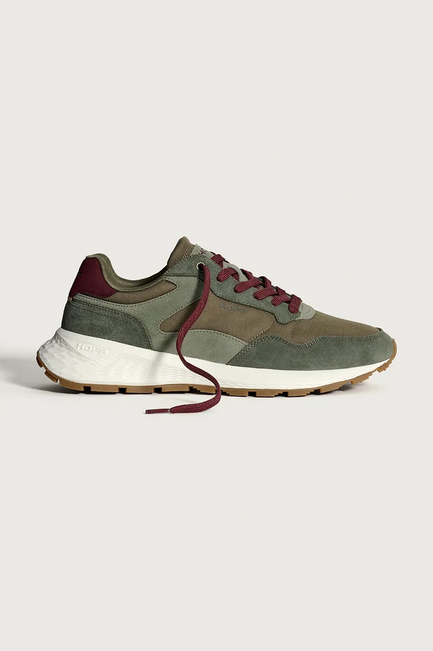 Hoff sneakers CITY MKII KHAKI culoarea verde, 22535610