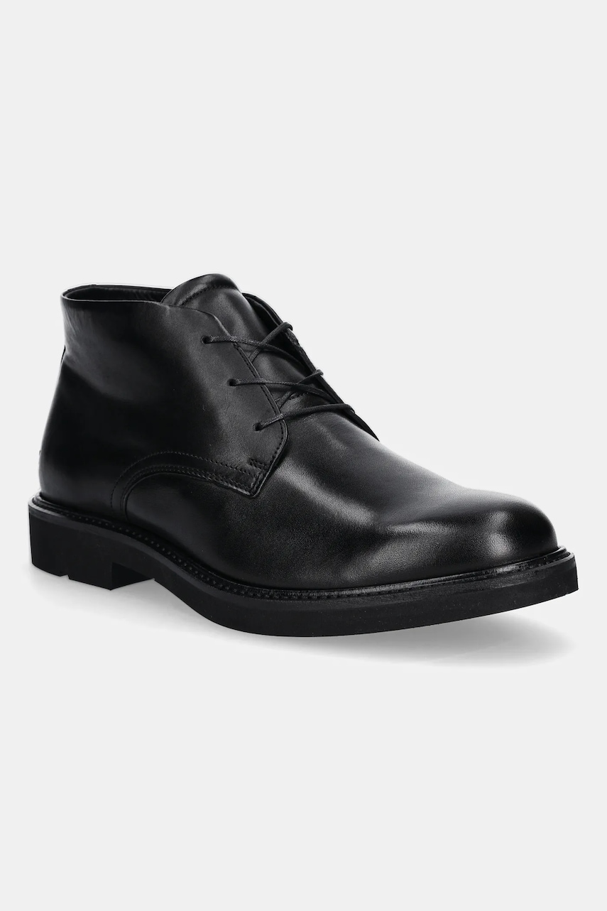 Ecco pantofi de piele Metro London Chukka culoarea negru, 525714-01001 Ecco pantofi de piele Metro London Chukka culoarea negru, 525714-01001