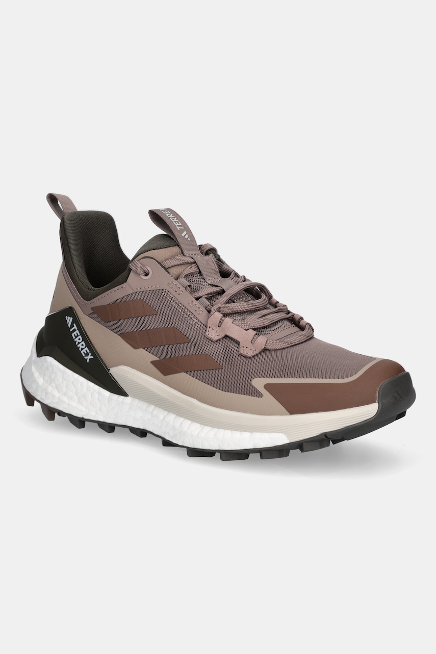 adidas TERREX pantofi Free Hiker 2 Low culoarea maro, JQ9906