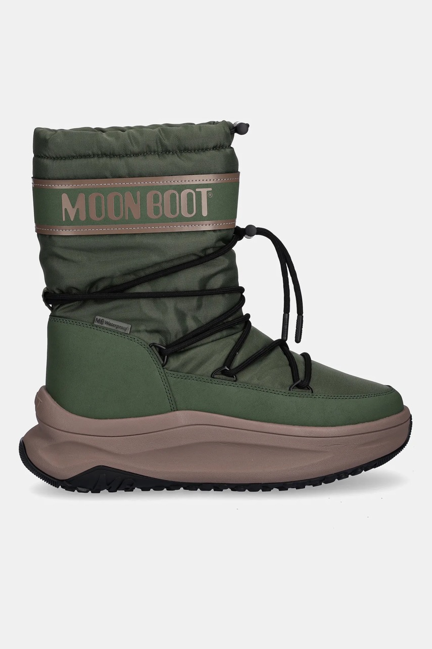 Зимние сапоги Moon Boot MB MOON247 POLAR WP цвет зелёный 80D2490010 G016