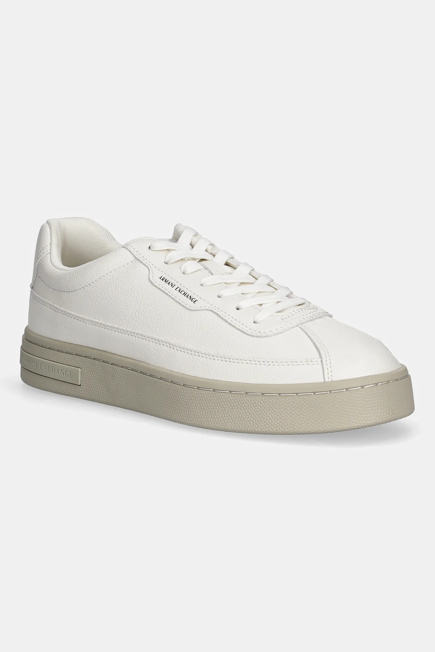 Levně Tenisky Armani Exchange pánské, béžová barva, XM001689 AF17351 U0009