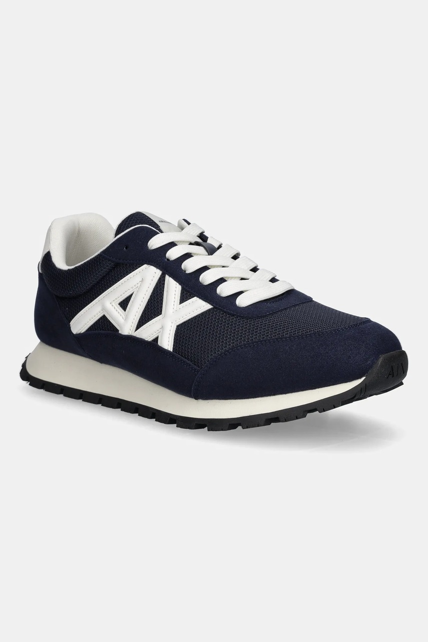 Levně Tenisky Armani Exchange pánské, tmavomodrá barva, XM001960 AF19388 MB005