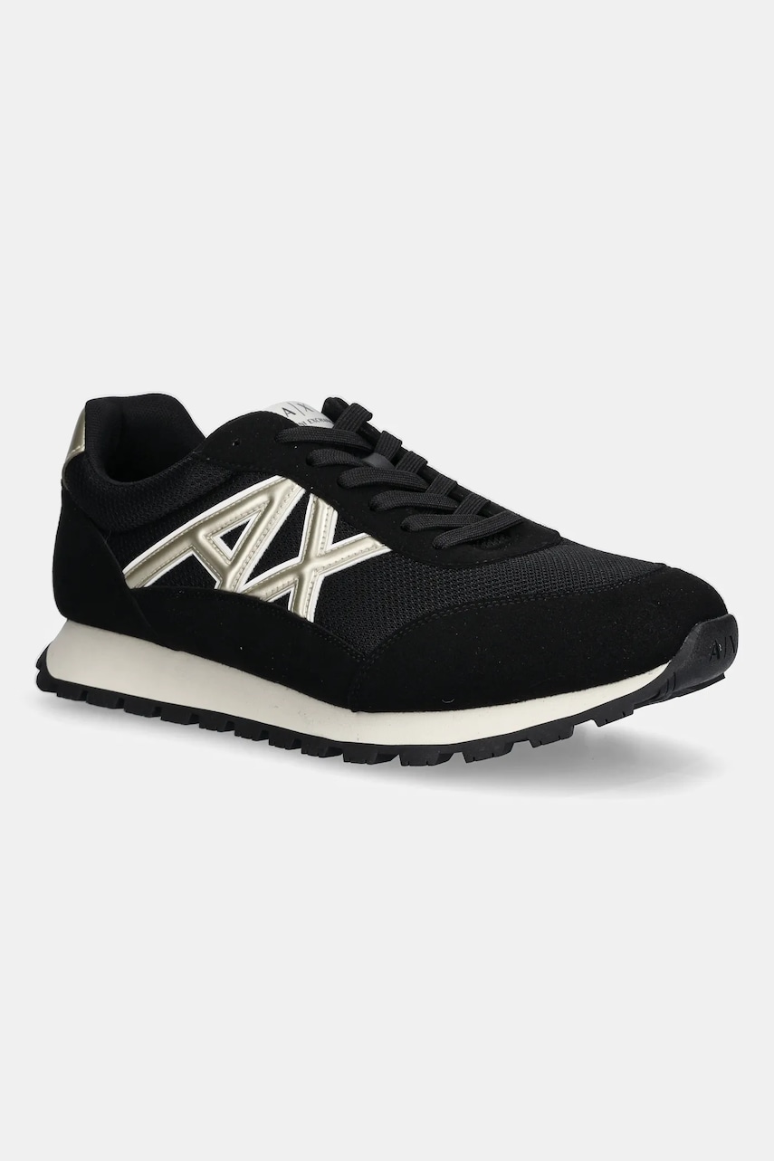 Levně Tenisky Armani Exchange pánské, černá barva, XM001960 AF19388 MC077