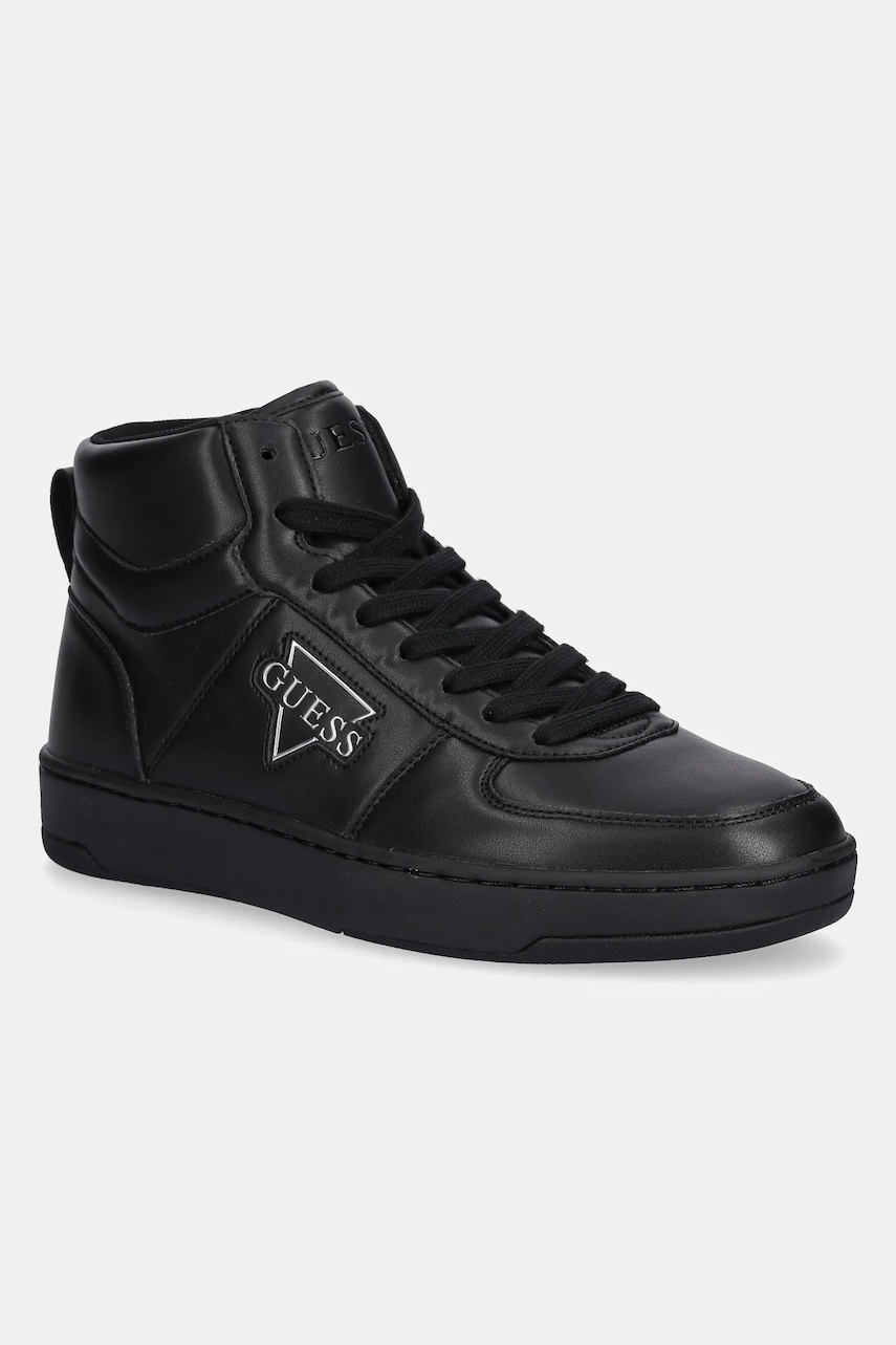 Levně Tenisky Guess VENICE SNEAKER pánské, černá barva, FMFICE ELE12