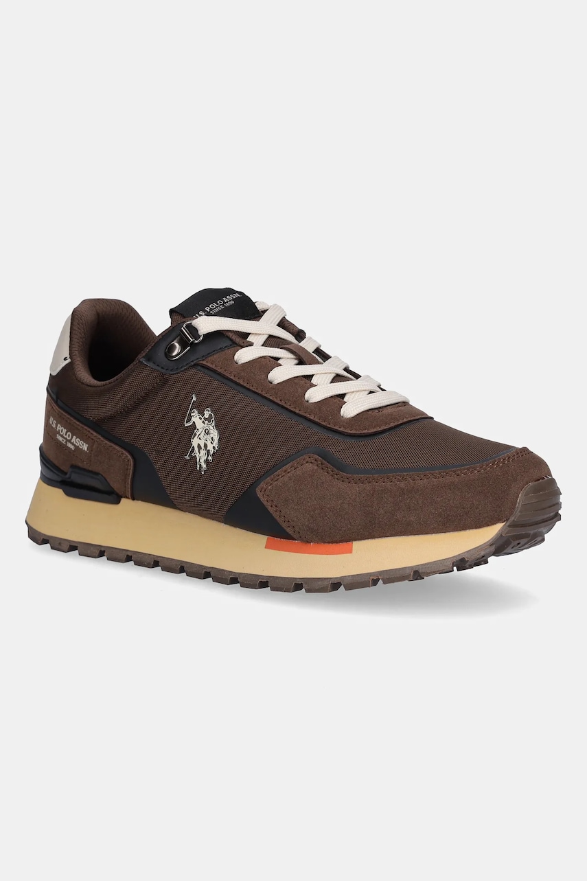 U.S. Polo Assn. Adidasi ARON009 culoarea maro, ARON009M/ETS1