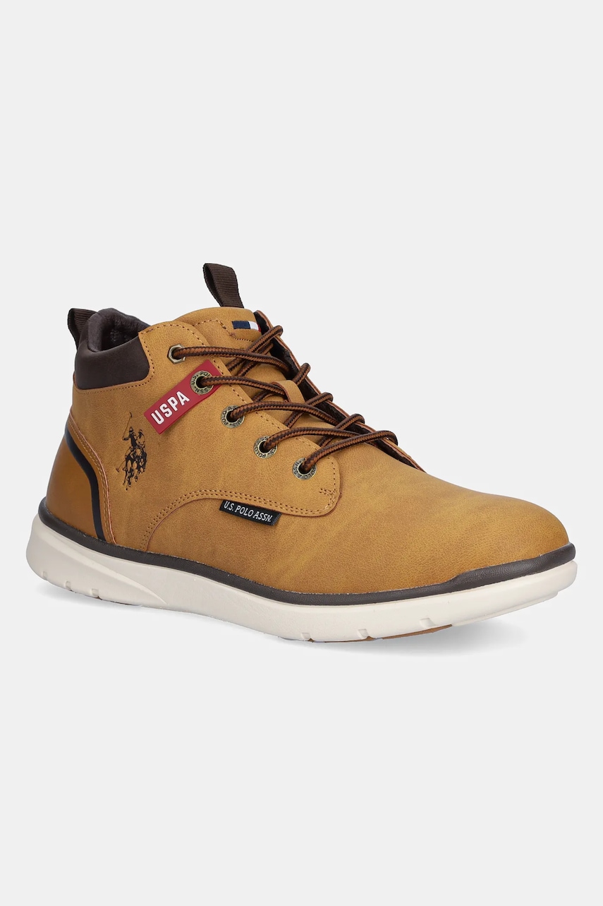 U.S. Polo Assn. sneakers YGOR010 culoarea maro, YGOR010M/EU1