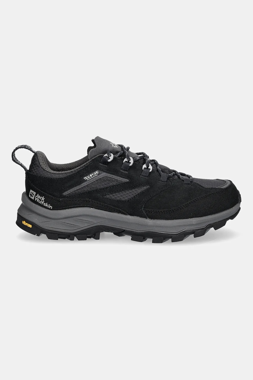 Ботинки Jack Wolfskin CYROX TEXAPORE LOW цвет чёрный 4064281 Ботинки Jack Wolfskin CYROX TEXAPORE LOW цвет чёрный 4064281