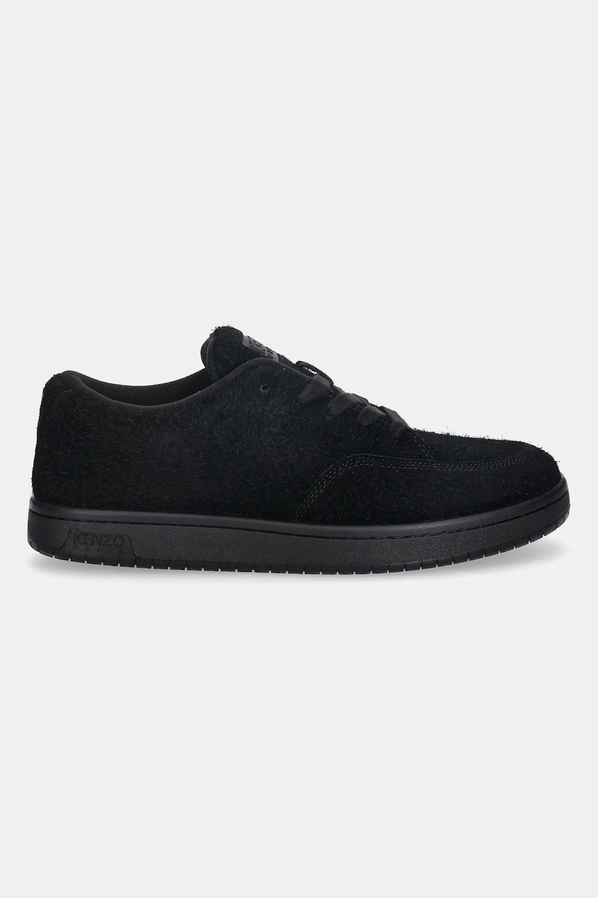 Кожаные кроссовки Kenzo Dome Low Top Sneakers цвет чёрный FF65SN061L76.99 Кожаные кроссовки Kenzo Dome Low Top Sneakers цвет чёрный FF65SN061L76.99