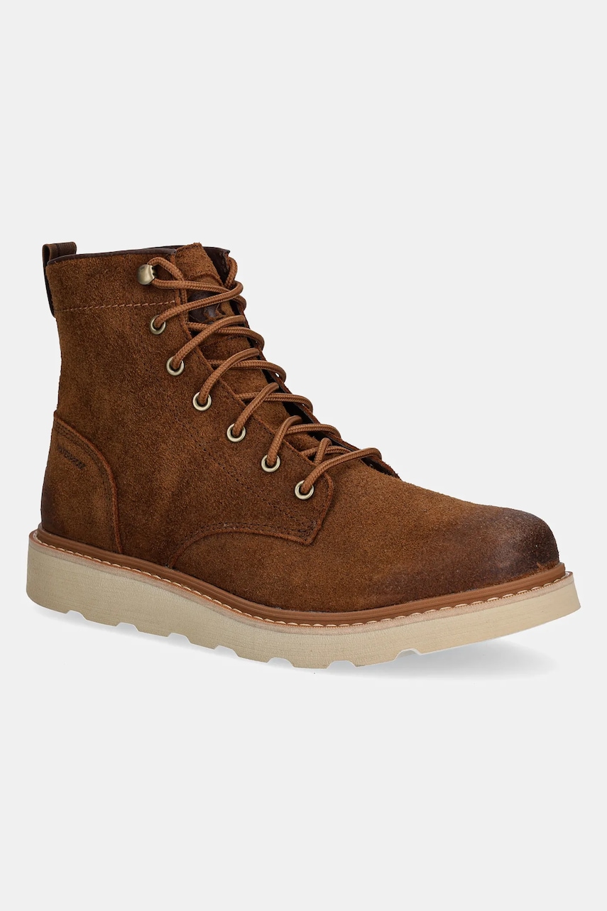 Sorel pantofi înalți SLABTOWN 62 MOC WP culoarea maro, 2078341242 Sorel pantofi înalți SLABTOWN 62 MOC WP culoarea maro, 2078341242