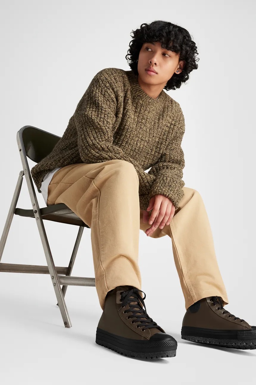 Δερμάτινα ελαφριά παπούτσια Converse Chuck Taylor All Star City Trek Wp φωτογραφία