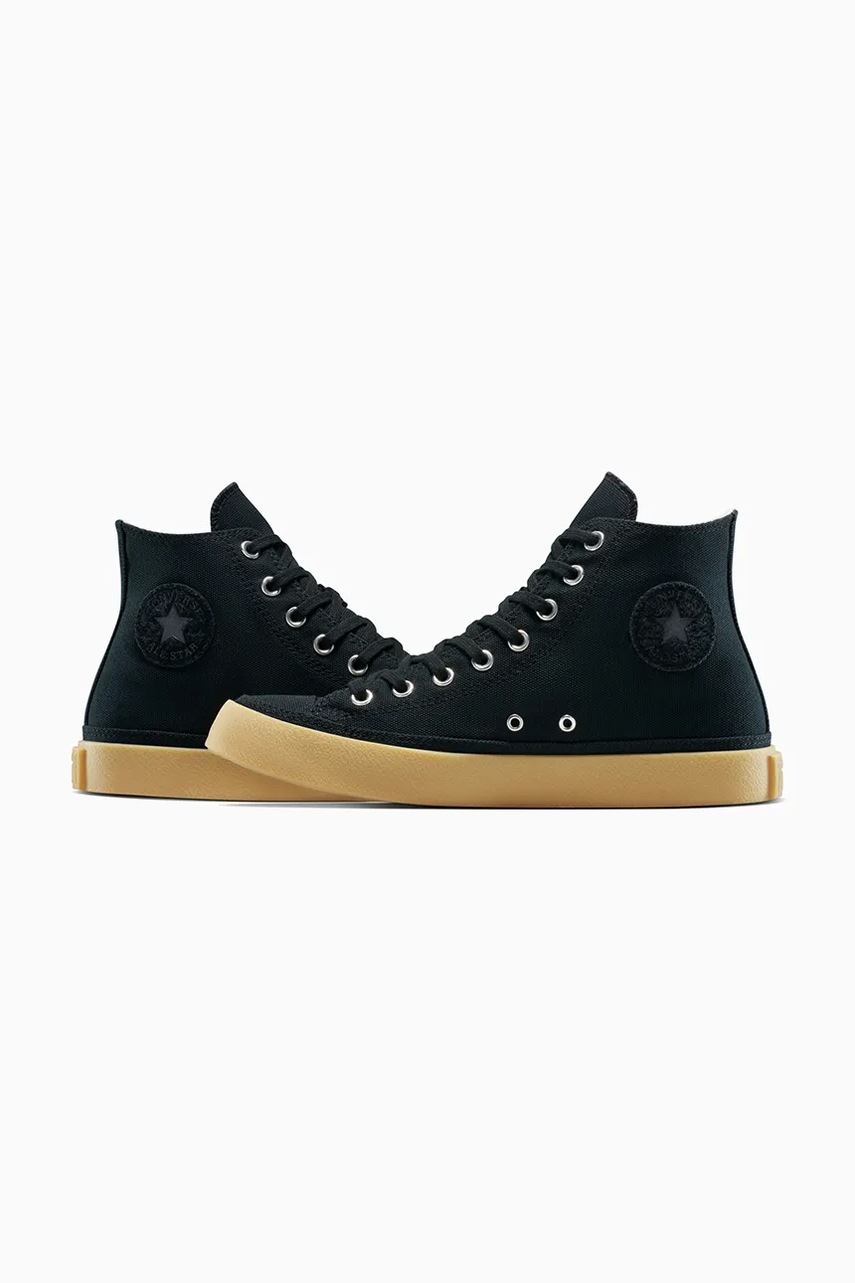 Πάνινα παπούτσια Converse Chuck Taylor All Star χρώμα: μαύρο, A15599C φωτογραφία