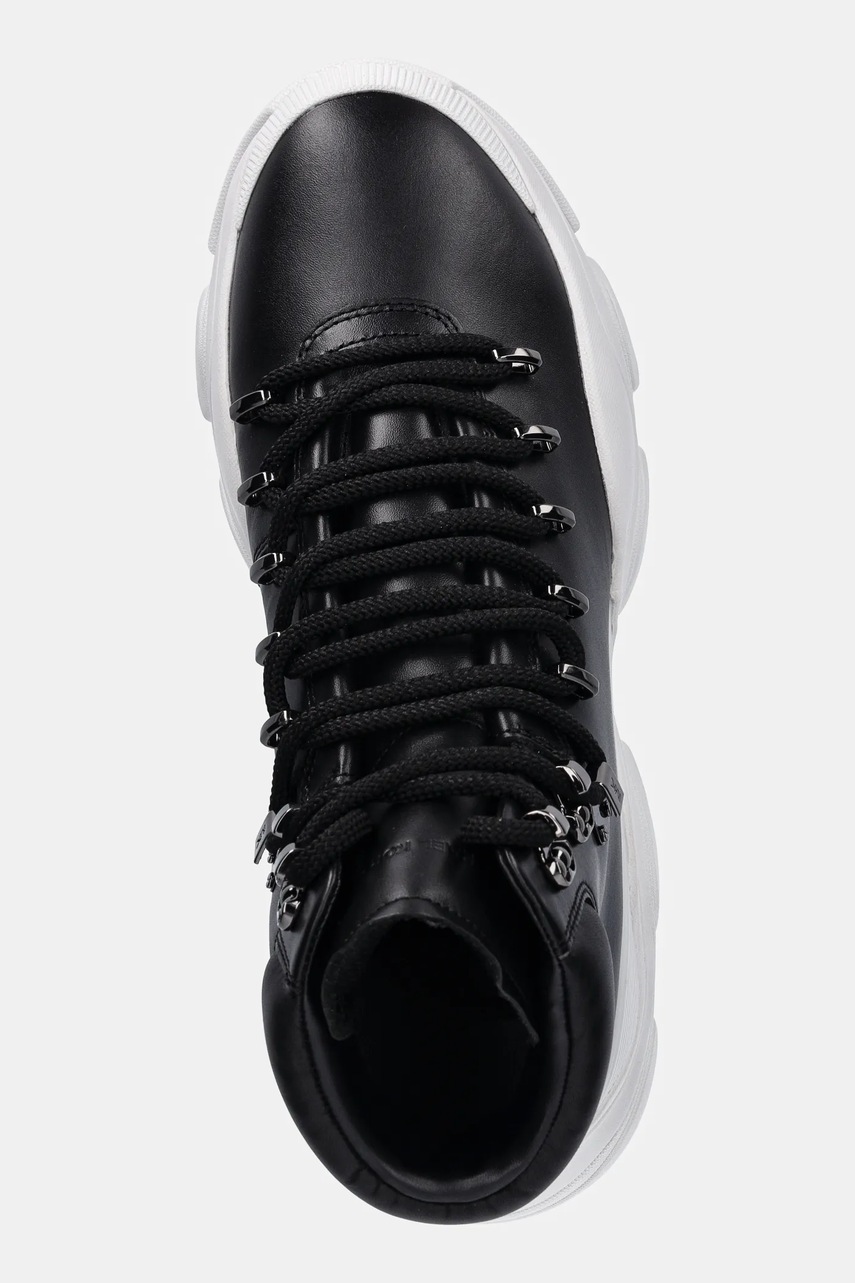 Δερμάτινα παπούτσια Michael Kors Atlas ανδρικά, χρώμα: μαύρο, 42F5ATFB5L.001 φωτογραφία