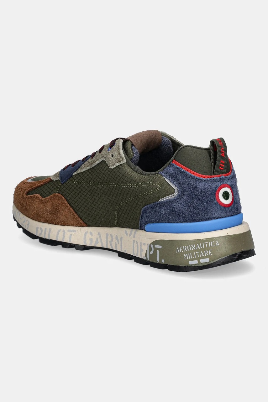 Αθλητικά Aeronautica Militare SNEAKERS χρώμα: πράσινο, 252SC0276UCT03546 φωτογραφία