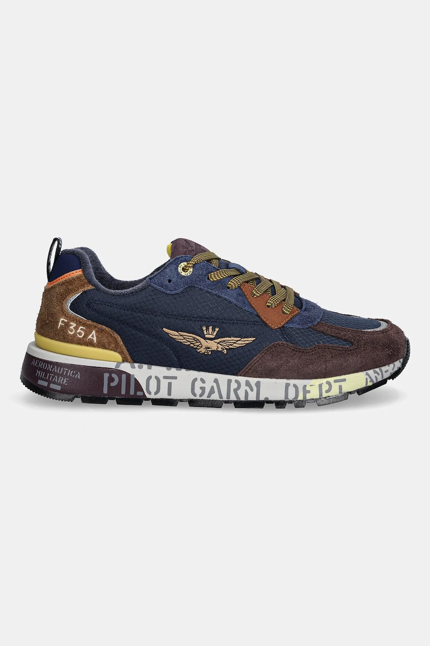 Кроссовки Aeronautica Militare SNEAKERS цвет синий 252SC0276UCT03546 Кроссовки Aeronautica Militare SNEAKERS цвет синий 252SC0276UCT03546