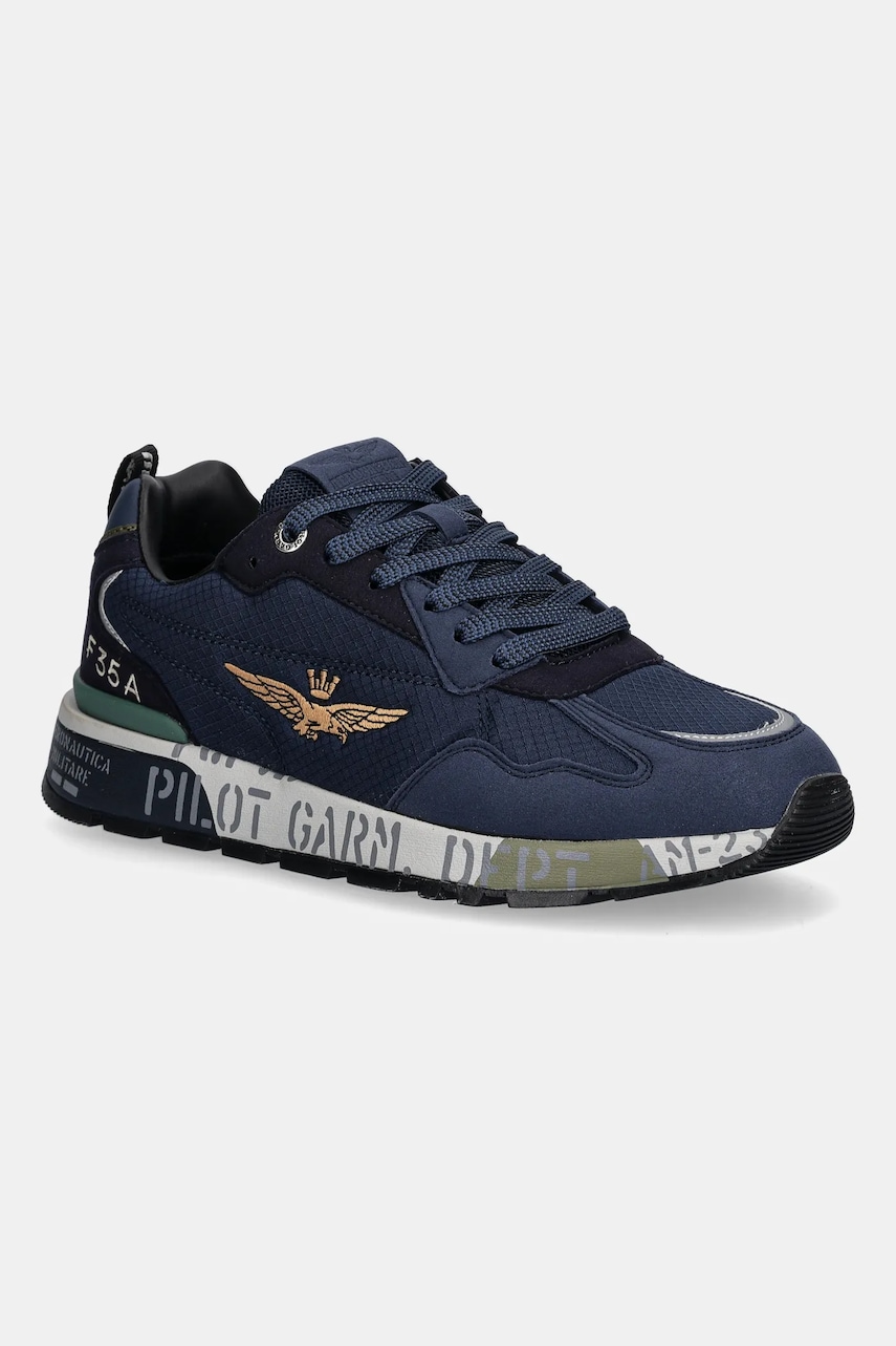 Aeronautica Militare sneakers SNEAKERS culoarea bleumarin, 252SC0276UCT04249