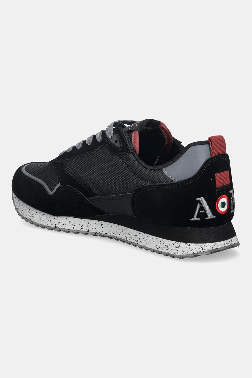 Αθλητικά Aeronautica Militare SNEAKERS χρώμα: μαύρο, 252SC0288UCT03545 φωτογραφία