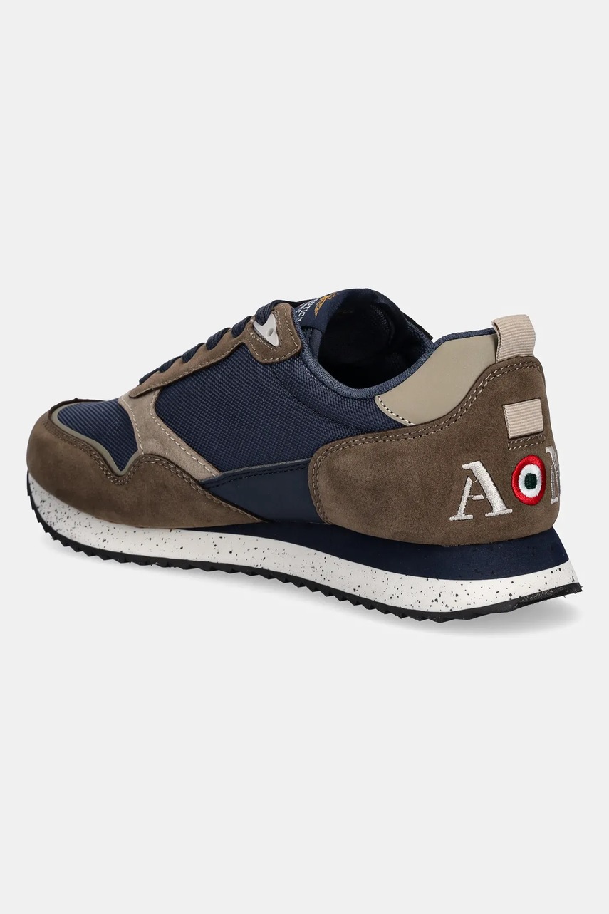 Αθλητικά Aeronautica Militare SNEAKERS χρώμα: καφέ, 252SC0288UCT03545 φωτογραφία