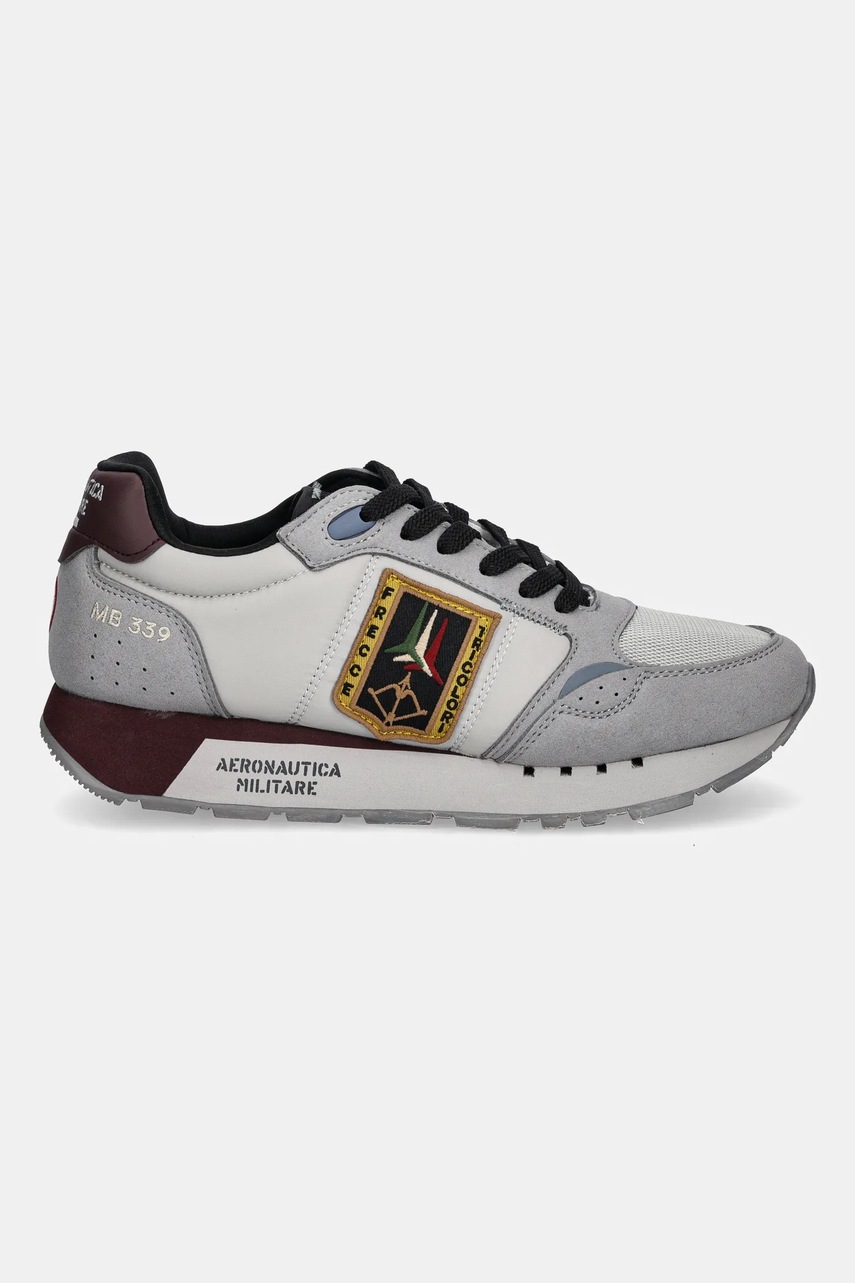 Кроссовки Aeronautica Militare SNEAKERS цвет серый 252SC0292UCT03331 Кроссовки Aeronautica Militare SNEAKERS цвет серый 252SC0292UCT03331