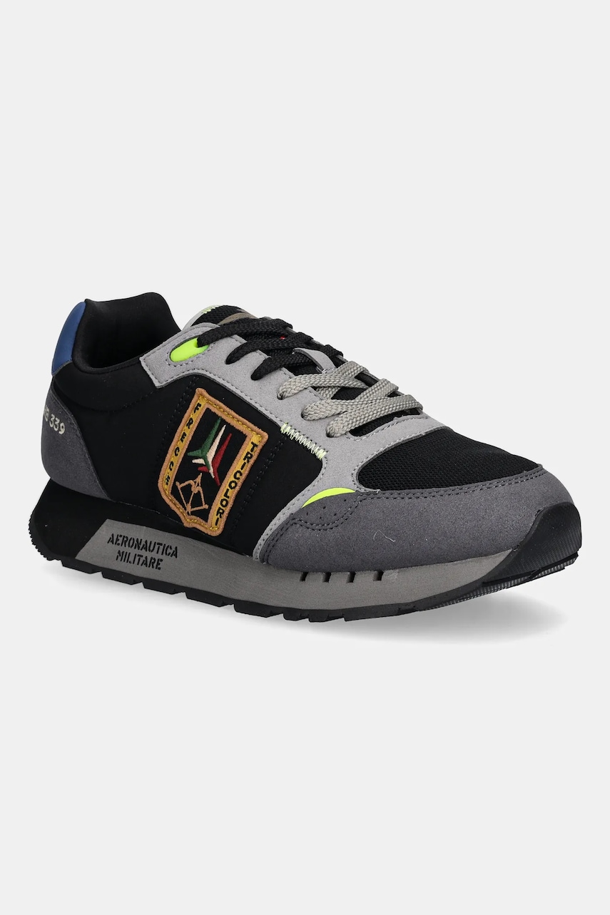 Aeronautica Militare sneakers SNEAKERS culoarea negru, 252SC0292UCT03331