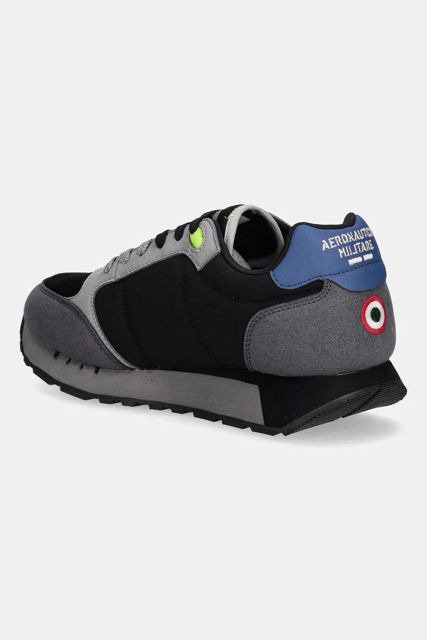 Αθλητικά Aeronautica Militare SNEAKERS χρώμα: μαύρο, 252SC0292UCT03331 φωτογραφία
