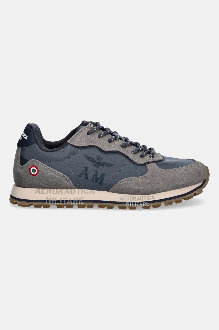 Кроссовки Aeronautica Militare SNEAKERS цвет серый 252SC0320UPL00313 Кроссовки Aeronautica Militare SNEAKERS цвет серый 252SC0320UPL00313