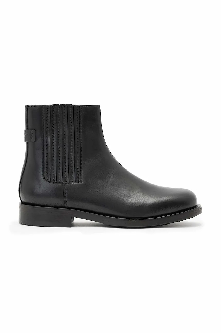 AllSaints ghete chelsea de piele BLOOM CHELSEA culoarea negru, M030FD AllSaints ghete chelsea de piele BLOOM CHELSEA culoarea negru, M030FD