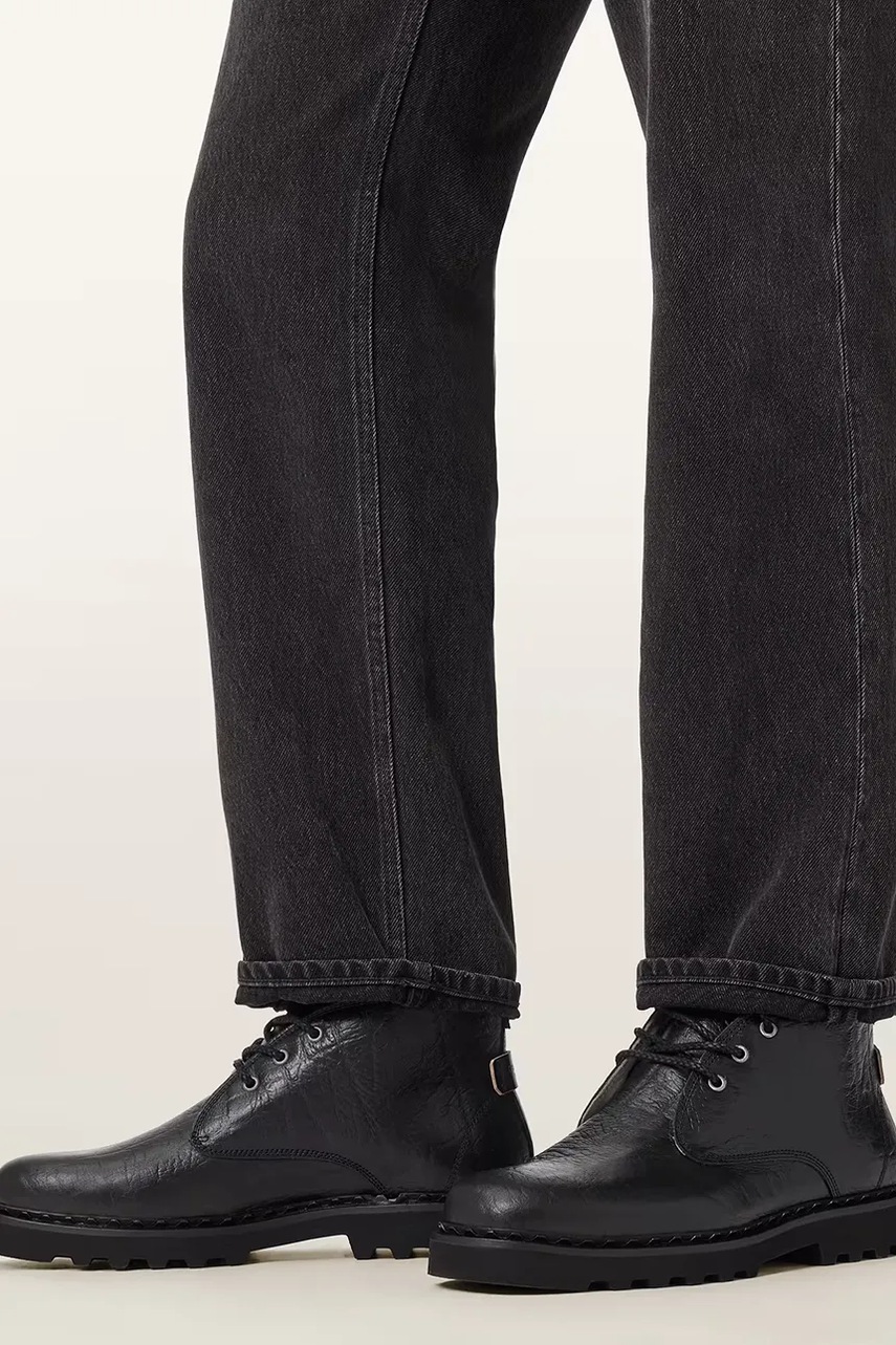 Kožené polobotky AllSaints Skiff Mid Boot (obrázek 6)