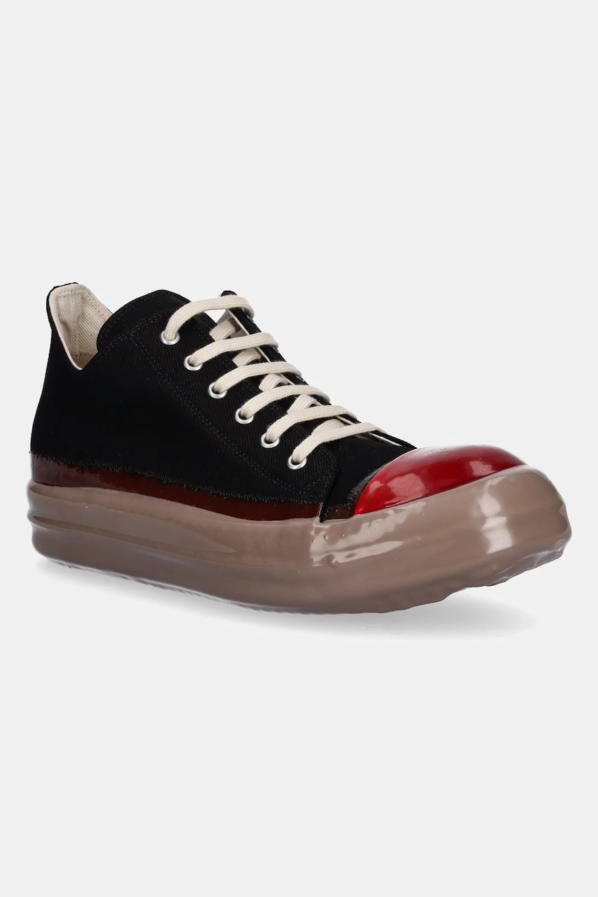 Tenisky Rick Owens DRKSHDW Low Sneaks pánské, černá barva, DU02E7802.DODP