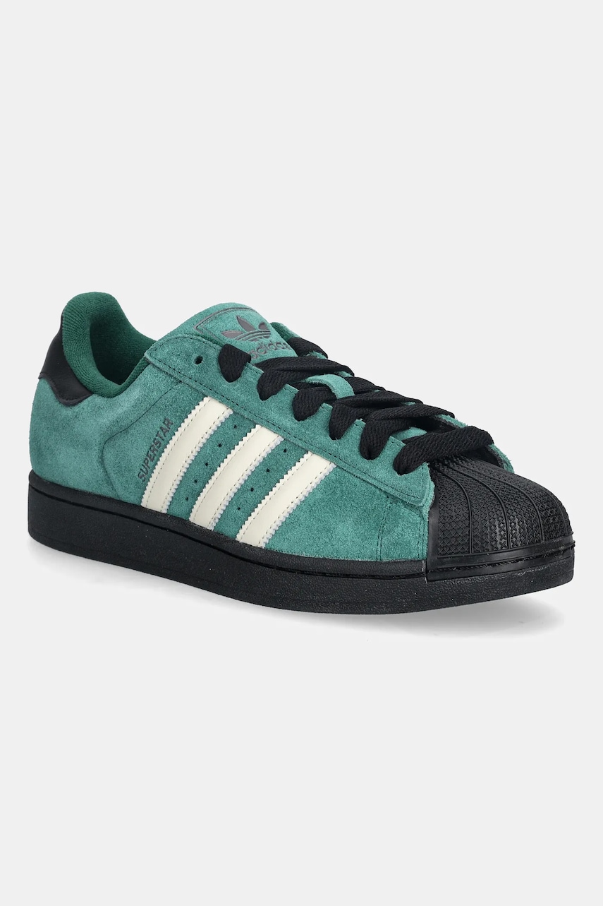 adidas Originals sneakers Superstar II culoarea verde, JQ3219