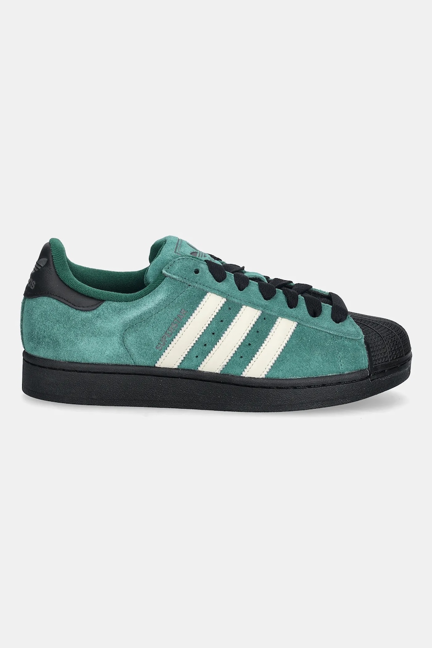 Кроссовки adidas Originals Superstar II цвет зелёный JQ3219 Кроссовки adidas Originals Superstar II цвет зелёный JQ3219
