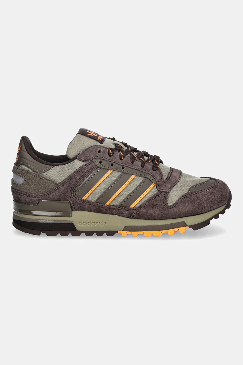 Кроссовки adidas Originals ZX 600 цвет зелёный JR8740 Кроссовки adidas Originals ZX 600 цвет зелёный JR8740