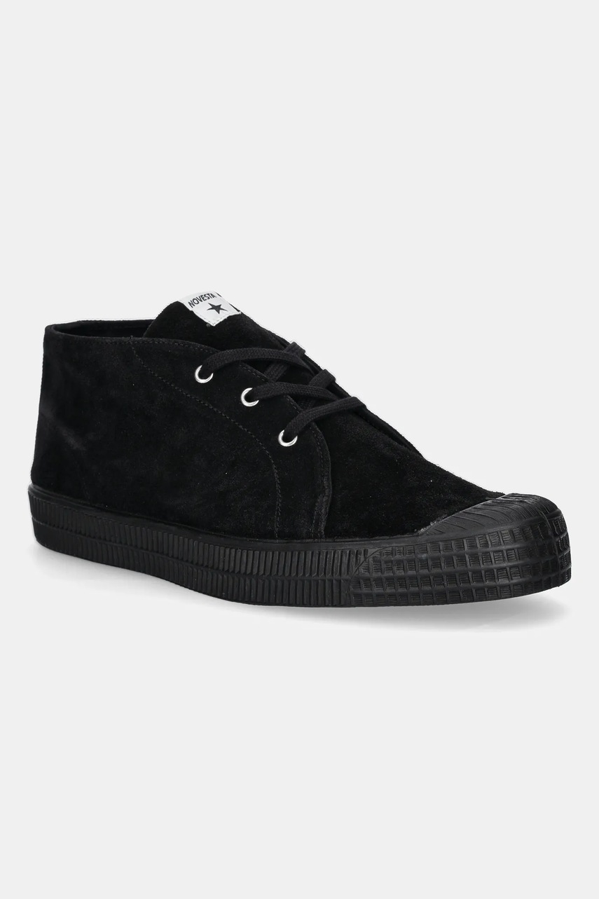Novesta tenisi din piele intoarsa Novesta x Noel Gallagher culoarea negru, N574001-BLC000615