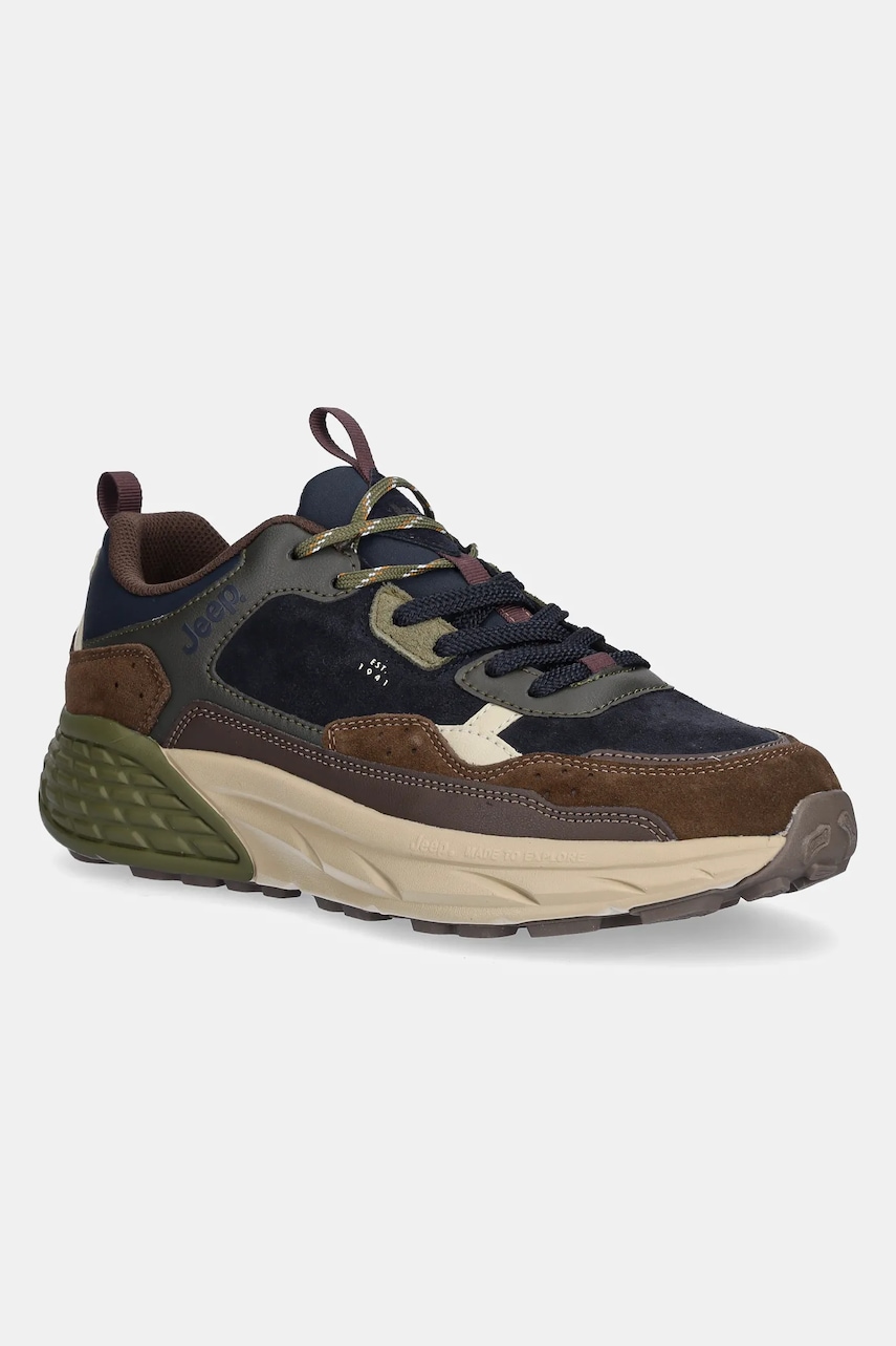 Jeep sneakers GROOVE culoarea albastru marin, JM52070A