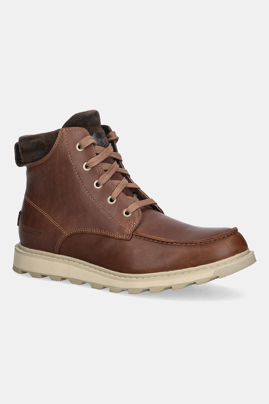 Sorel pantofi de piele întoarsă MADSON II MOC TOE WP culoarea maro, 1915021243